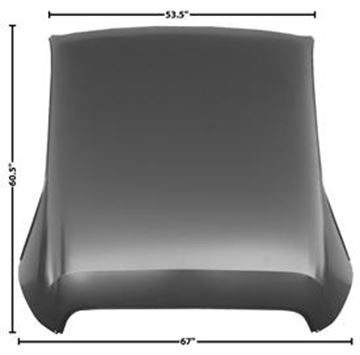 Picture of ROOF PANEL 70-74 CHALLENGER : 6053 CHALLENGER 70-74