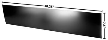 Picture of DOOR SKIN LOWER LH 55-59 : 1102AQ CHEVY PICKUP 55-59