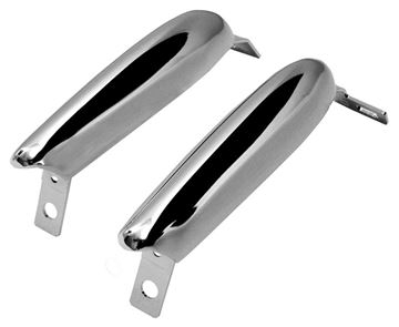 Picture of BUMPER GUARD FRONT 1967-68 CHROME : 3637A MUSTANG 67-68