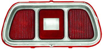 Picture of TAIL LAMP LENS 71-73 W/MOLDING : 3643MK MUSTANG 71-73