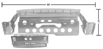 Picture of TRUNK /REAR DIVIDER ASSEMBLY 65-68 : 3647YDWT MUSTANG 65-68