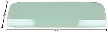 Picture of REAR WINDOW SMALL 60-66 TINTED 60-66 : G1115 CHEVY PICKUP 60-66