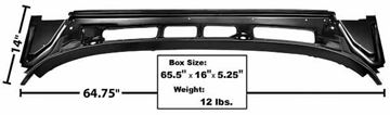 Picture of COWL UPPER PANEL 61-64 61-64 : 1729 IMPALA 61-64
