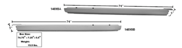 Picture for category Rocker Panel Molding : El Camino
