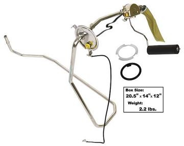 Picture of FUEL SENDING UNIT  3/8 STAINLESS : T18D CAMARO 76-81
