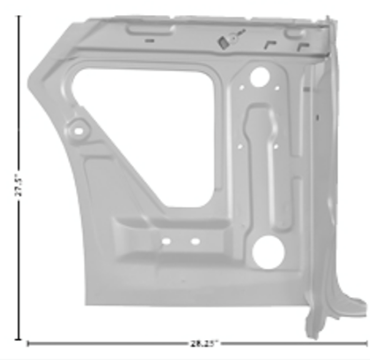 Picture for category Quarter/Door Frame Assemblies : Impala