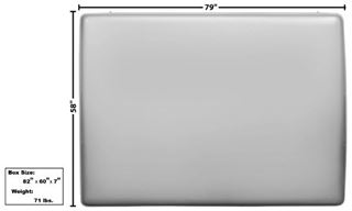 Picture of ROOF PANEL SKIN 1966-77 : 3752WT BRONCO 66-77