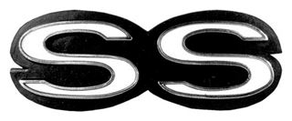 Picture of EMBLEM GRILLE SS 68-69 : 3918871 CAMARO 67-68