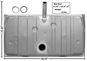 Picture of GAS TANK 70 W/O VENT PIPE & : T12 CAMARO 70-70