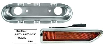 Picture of MARKER LAMP/FRONT RH 70-71 AMBER : L80 CHALLENGER 70-71