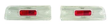 Picture of BACKUP LAMP LENS 64 PAIR : TU64AN CHEVELLE 64-64