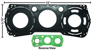 Picture of DASH GAUGE PLATE 64-65 : 1451X CHEVELLE 64-65