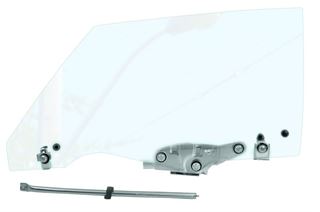Picture of DOOR GLASS W/TRACK LH 70-72 : 1485ZB CHEVELLE 70-72