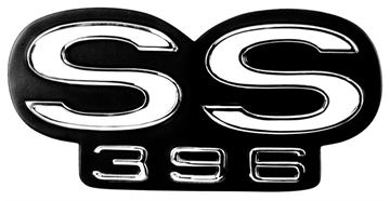 Picture of EMBLEM SS 396 GRILLE 66 : EM4310 CHEVELLE 66-66