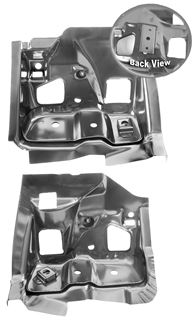 Picture of FIREWALL/FRAME BRACKET 68-69 PAIR : 1509F CHEVELLE 68-72