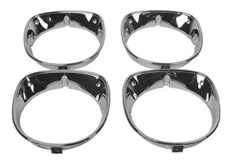 Picture of HEADLAMP BEZEL 1970 **SET OF 4** : M1397A CHEVELLE 70-70