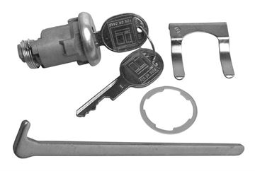 Picture of LOCK KIT TRUNK LATER : 1575 CHEVELLE 64-82