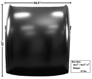 Picture of ROOF PANEL 66-67 : 1417X CHEVELLE 66-67