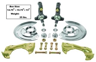 Picture of SPINDLE KIT W/DISC BRAKE HARDWARE : 1003C CHEVELLE 64-72