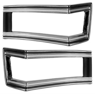 Picture of TAIL LAMP BEZEL 1968 PAIR : M1380 CHEVELLE 68-68