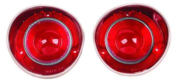 Picture of TAIL LAMP LENS 71 PAIR : TL71AN CHEVELLE 71-71