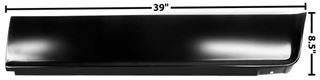 Picture of BED FRONT LOWER SEC.LH 60-66 : 1160QD CHEVY PICKUP 60-66