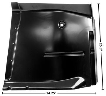 Picture of CAB FLOOR RH 60-62 : 1106AR CHEVY PICKUP 60-62