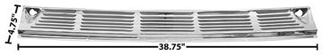 Picture of COWL VENT GRILLE 55-59 CHROME : 1106VA CHEVY PICKUP 55-59