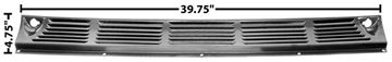 Picture of COWL VENT GRILLE 55-59 PAINTED : 1106V CHEVY PICKUP 55-59