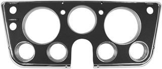 Picture of DASH BEZEL 67-68 BLACK W/TRIM : 1146A CHEVY PICKUP 67-68