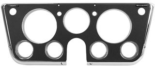 Picture of DASH BEZEL 69-72 BLACK W/CHROME : 1146C CHEVY PICKUP 69-72