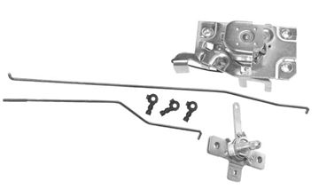 Picture of DOOR LATCH/RODS/REMOTE LH 1967-71 : 1103SB CHEVY PICKUP 67-71