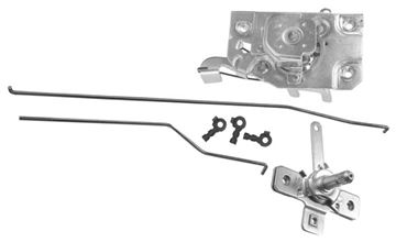 Picture of DOOR LATCH/RODS/REMOTE LH 1972 : 1103TB CHEVY PICKUP 72-72