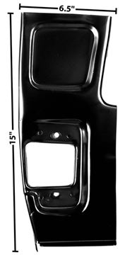 Picture of DOOR PILLAR FRONT LOWER LH 55-59 : 1102BK CHEVY PICKUP 55-59