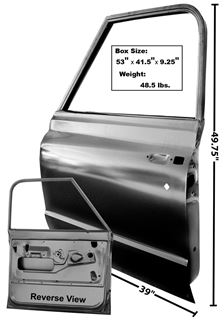 Picture of DOOR SHELL LH 72 : 1103B CHEVY PICKUP 72-72