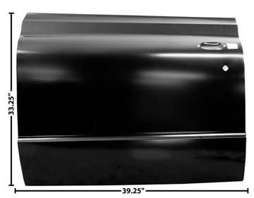 Picture of DOOR SKIN LH 67-72 : 1102AG CHEVY PICKUP 67-72