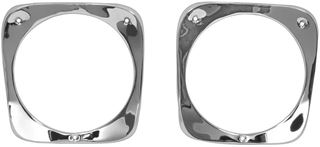 Picture of HEAD LAMP BEZEL 64-66 PAIR CHROME : 1115F CHEVY PICKUP 64-66