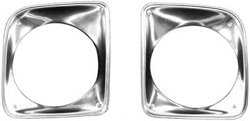 Picture of HEAD LAMP BEZEL 67-68 PAIR : 1115G CHEVY PICKUP 67-68