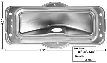 Picture of PARKING LAMP HOUSING 1960-66 : LP05C CHEVY PICKUP 60-66