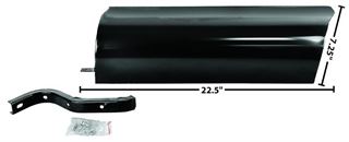Picture of RUNNING BOARD TO BED APRON LH 47-53 : 1107JD CHEVY PICKUP 47-53