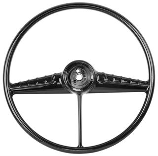 Picture of STEERING WHEEL 54-56 BLACK : SW21 CHEVY PICKUP 54-56