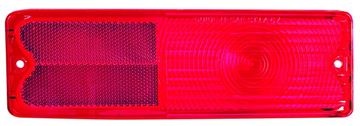 Picture of TAIL LAMP LENS RED 67-72 FLEETSIDE : LP26 CHEVY PICKUP 67-72