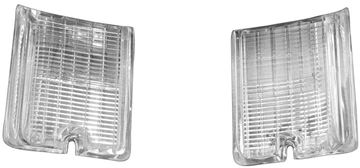 Picture of BACKUP LAMP LENS 66 PAIR EL CAMINO : TU66BN EL CAMINO 66-66