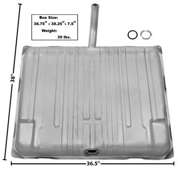 Picture of GAS TANK 1964 W/FILL NECK : T74 GTO 64-64