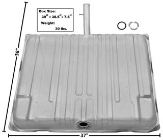 Picture of GAS TANK 1965-67 W/FILL NECK : T75 GTO 65-67