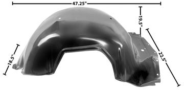 Picture of FENDER INNER LH 65 : 1723 IMPALA 65-65