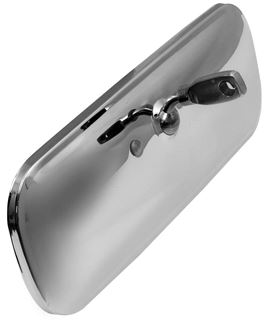 Picture of MIRROR INTERIOR STAINLESS 60-71 PU : 1154C IMPALA 58-62