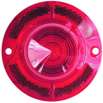 Picture of TAIL LAMP LENS 62 RED : 1710A IMPALA 62-62