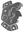 Picture of TRUNK LATCH 70-81 CAMARO,71-74 NOVA : M1019A MONTECARLO 73-77