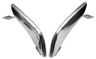 Picture of BUMPER GUARD REAR 1965-66 CHROME : 3639A MUSTANG 64-66